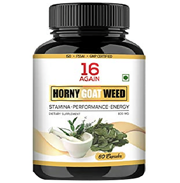 16 Again Horny Goat Weed 800mg Capsule