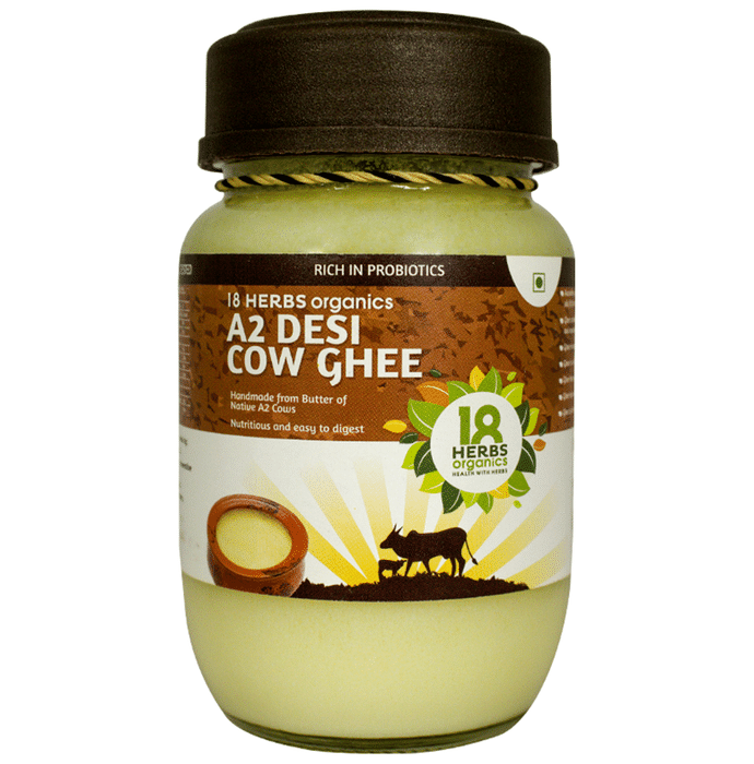 18 Herbs Organics A2 Desi Cow Ghee