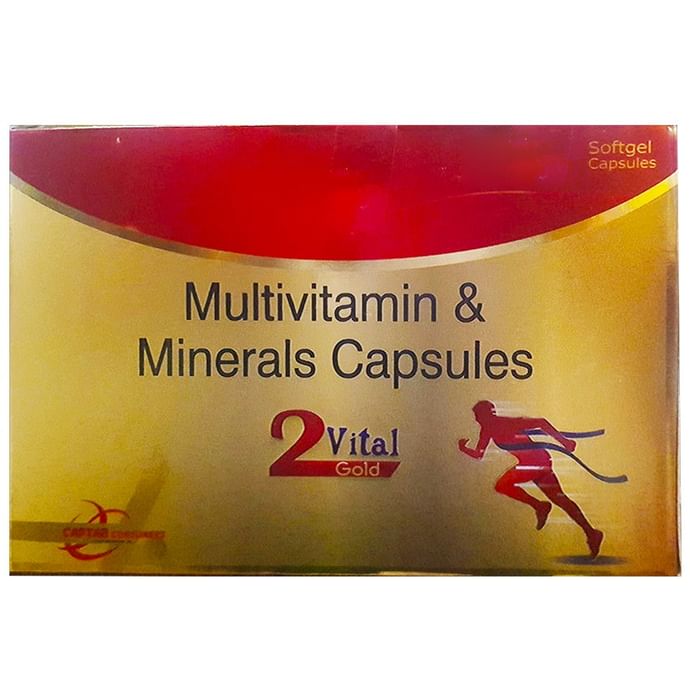 2 Vital Gold Softgel Capsules