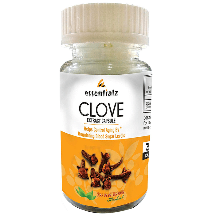 20 Microns Herbal Clove Extract Capsule