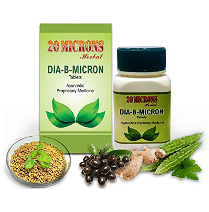 20 Microns Herbal Dia-B-Micron Forte Tablet