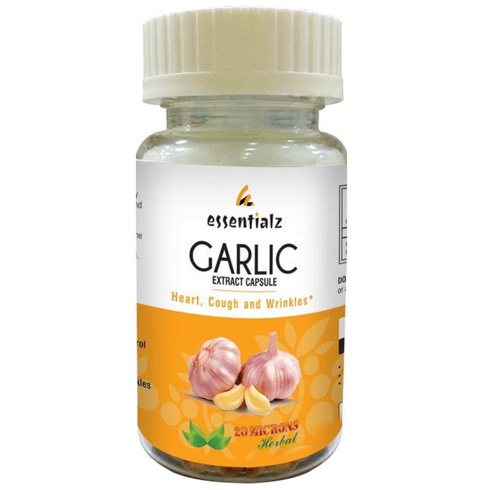 20 Microns Herbal Garlic Extract Capsule