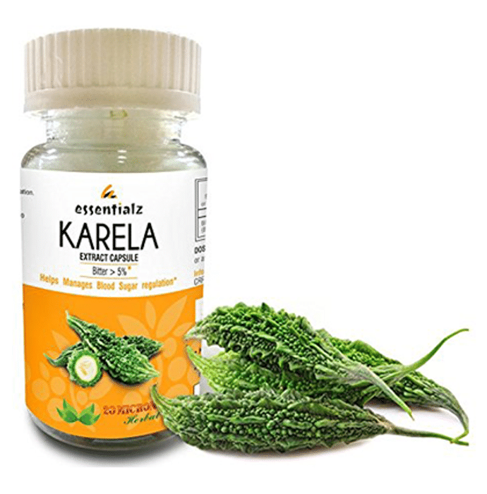 20 Microns Herbal Karela Extract Capsule