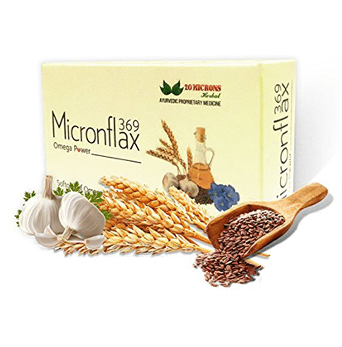 20 Microns Herbal Micronflax Tablet