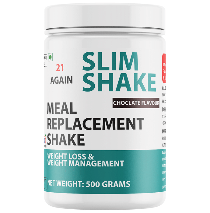 21 Again Slim Shake Meal Replacement Powder Chocolate