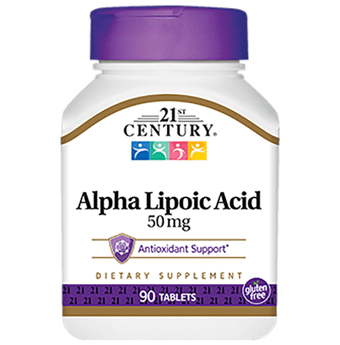 21st Century Alpha Lipoic Acid 50mg Tablet