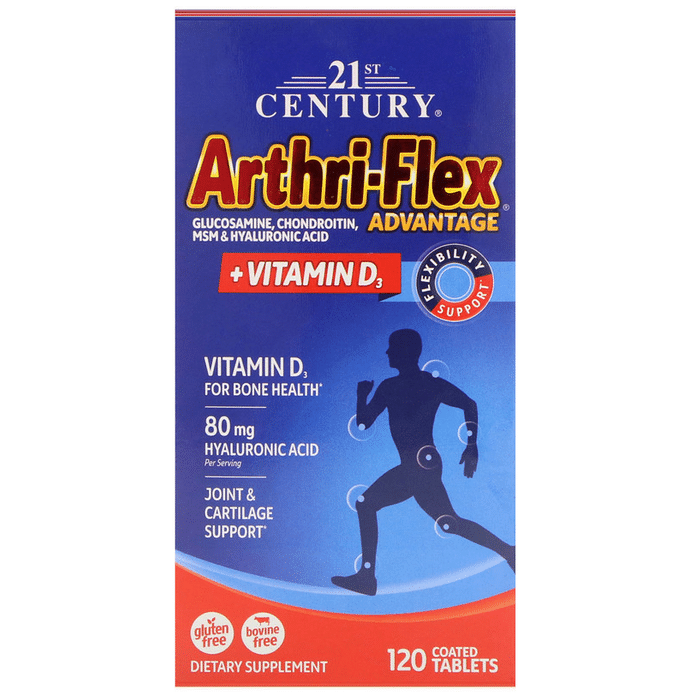 21st Century Arthri-Flex Advantage + Vitamin D3 Coated Tablet