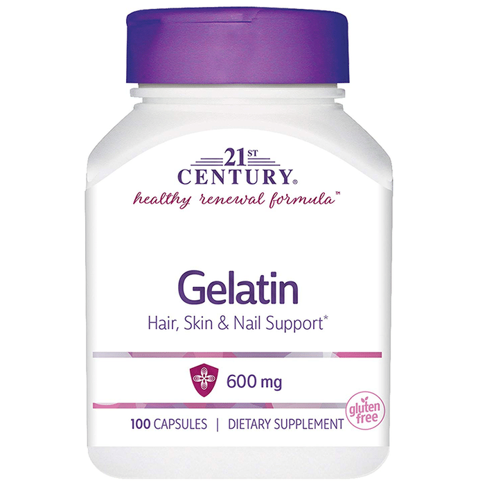 21st Century Gelatin 600mg Capsule