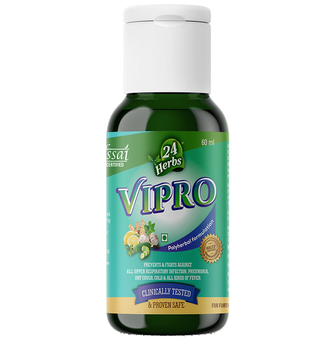 24Herbs Vipro Polyherbal Formulation