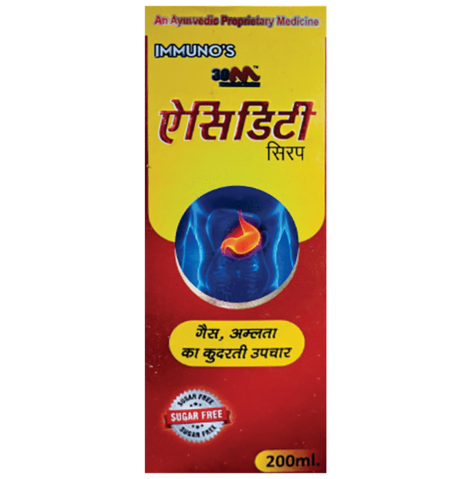 30M Acidity Syrup (200ml Each) Sugar Free