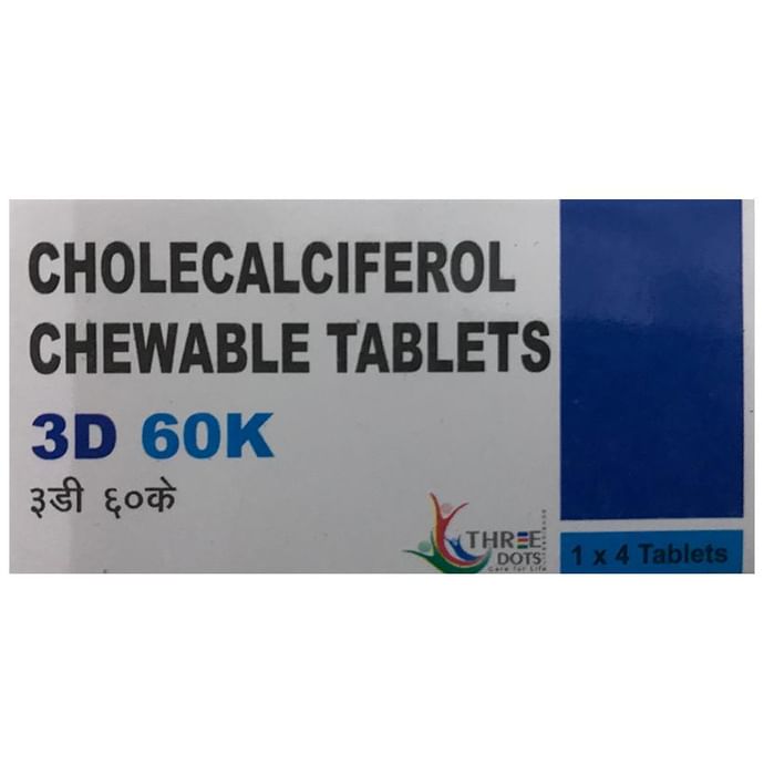 3D 60K Chewable Tablet
