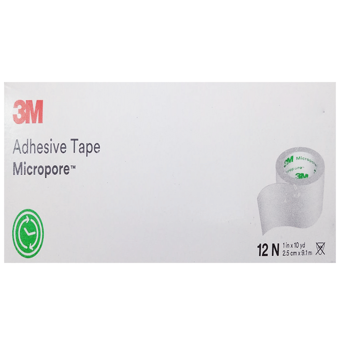 3M 1530-1 Micropore Hypoallergenic Surgical Tape 2.5cm