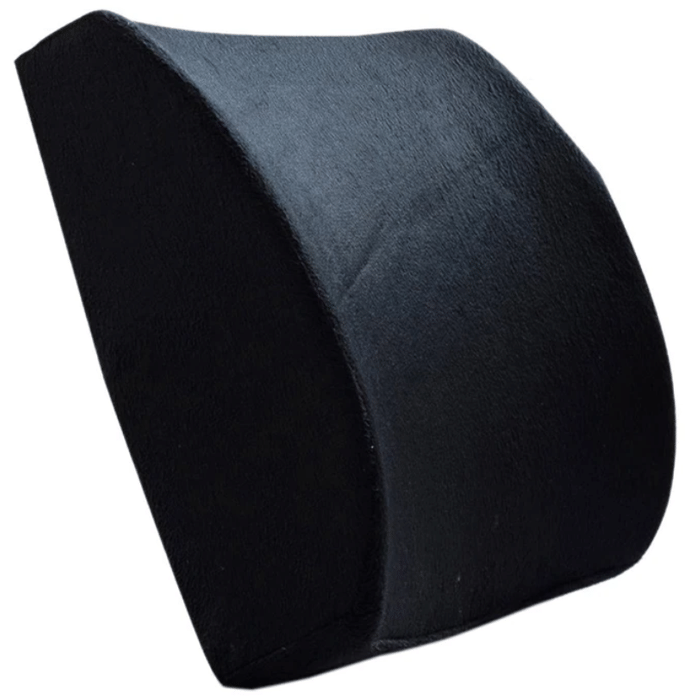 4V1 BKR15 Orthopedic Lumbar Support Pillow Standard Black