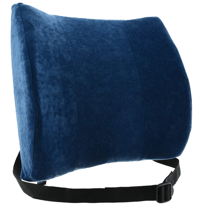 4V1 BKR9 Orthopedic Lumbar Support Pillow Standard Blue