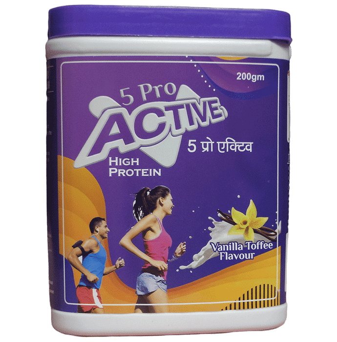 5 Pro Active Protein Powder Vanilla Toffee