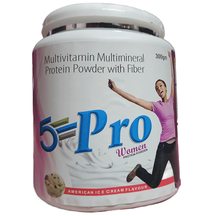 5 Pro Women's Protein Powder American Ice Cream