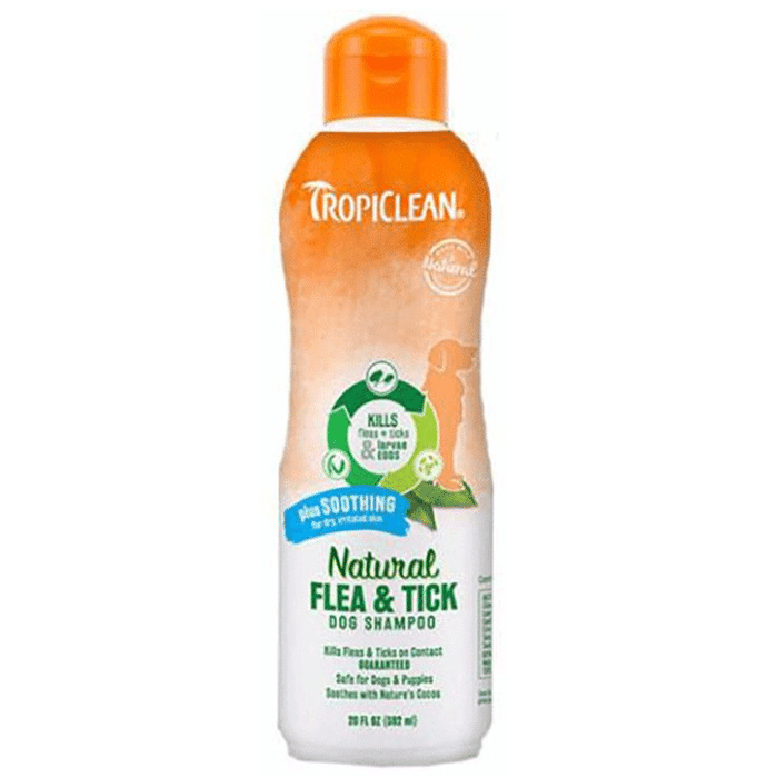 Tropiclean Natural Flea & Tick Dog Shampoo