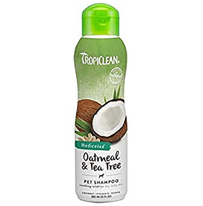 Tropiclean Oatmeal & Tea Tree Pet Shampoo