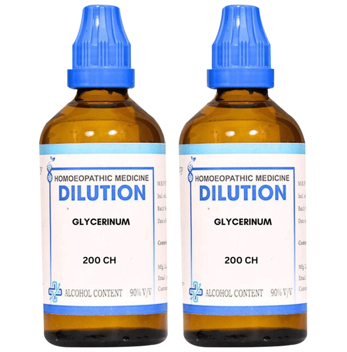 LDD Bioscience Glycerinum Dilution (100ml Each) 200 CH