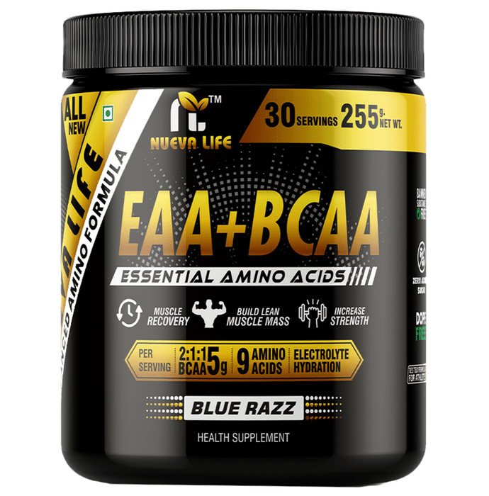 Nueva Life EAA+BCAA Blue Razz