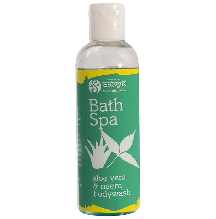 Satvyk Bath Spa Aloe Vera & Neem Body Wash