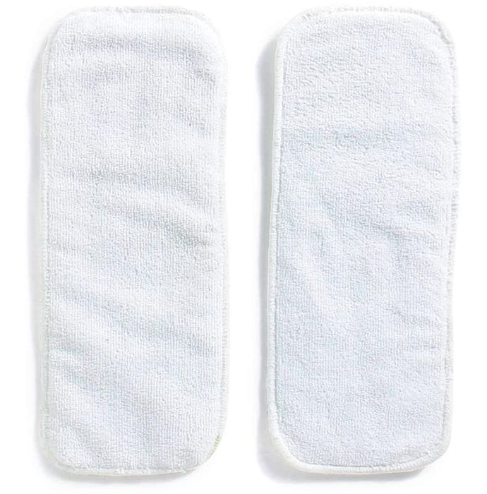 Polka Tots 4 Layer Cloth Liners Washable & Reusable Microfiber Diaper Insert Pads for Babies