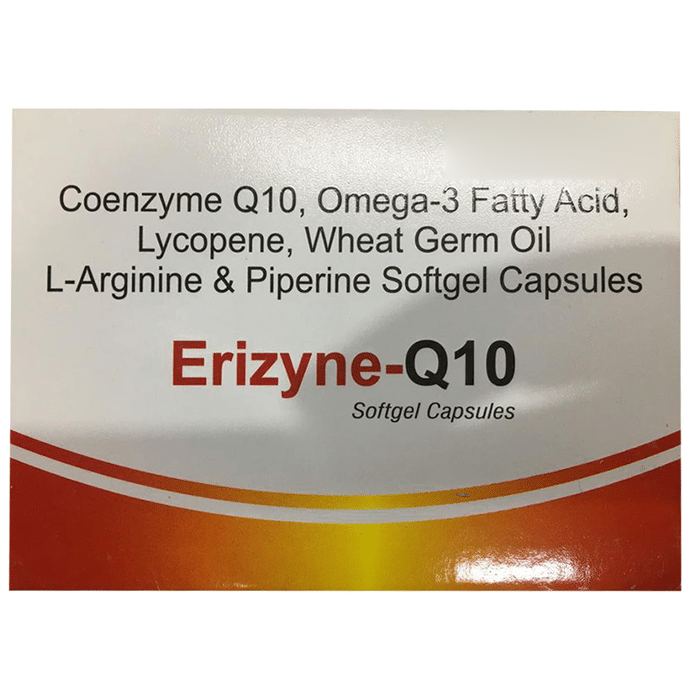 Erizyne-Q10 Softgel Capsule