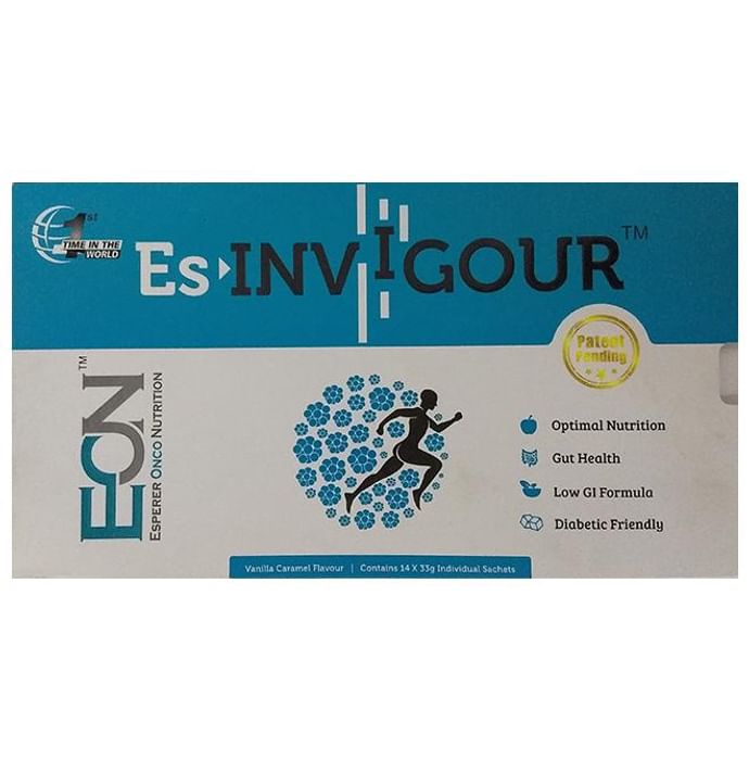ES Invigour Sachet 33gm Each Vanilla-Caramel