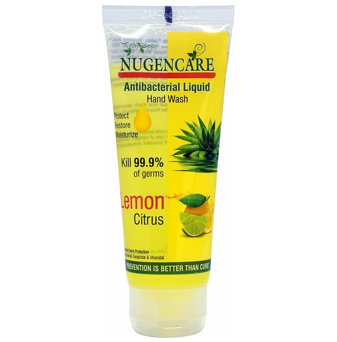 Nugencare Antibacterial Liquid Hand Wash Lemon Citrus