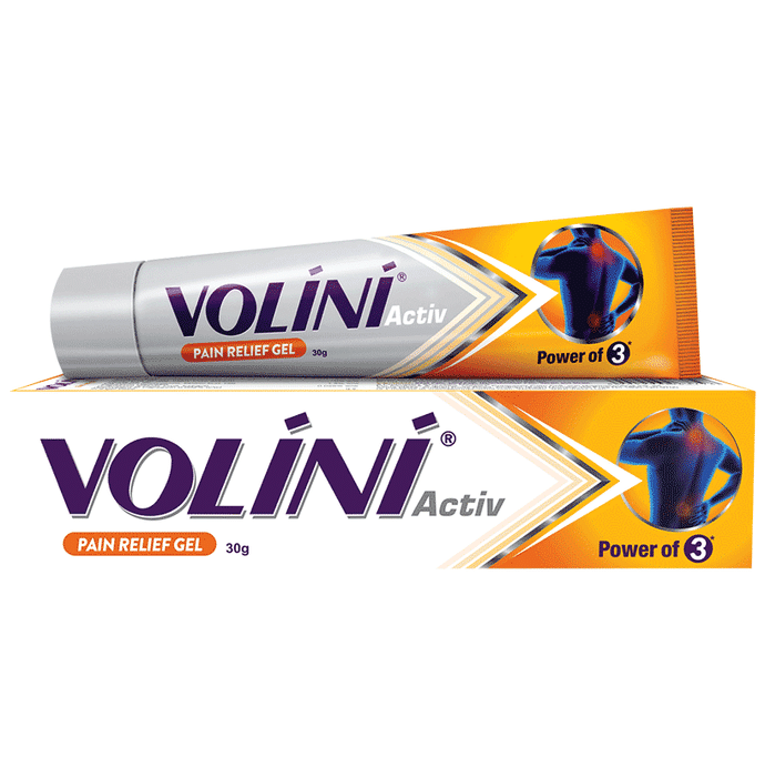 Volini Activ Pain Relief Gel