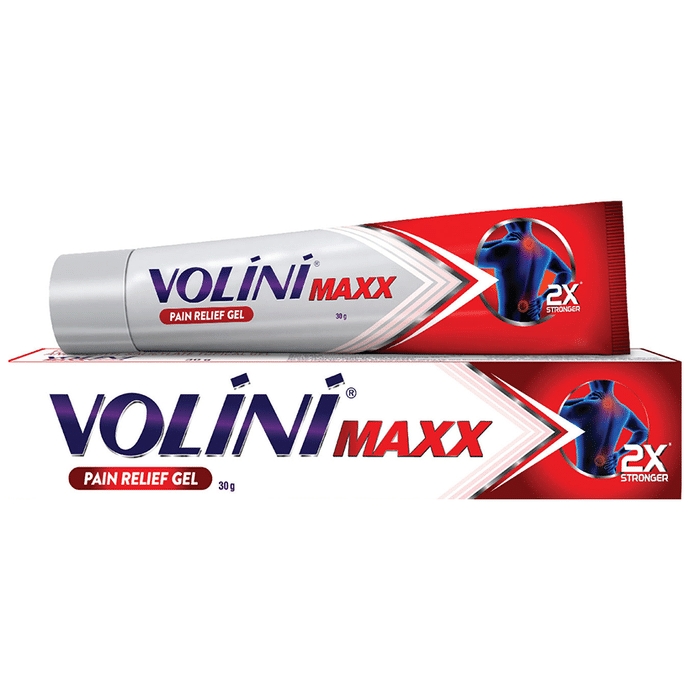 Volini Maxx Pain Relief Gel | For Sprain Joint Neck & Low Back Pain