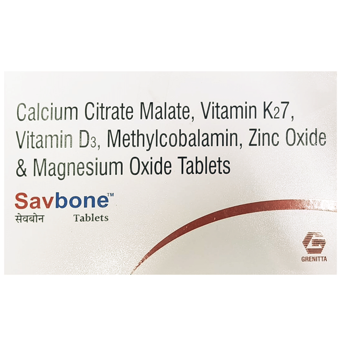 Savbone Tablet