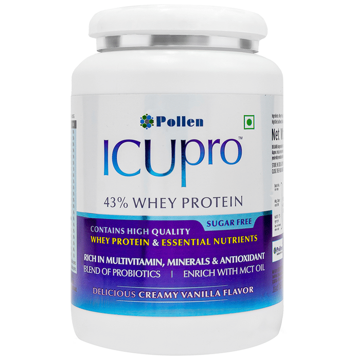 Pollen Icupro 43% Whey protein Creamy Vanilla Sugar Free