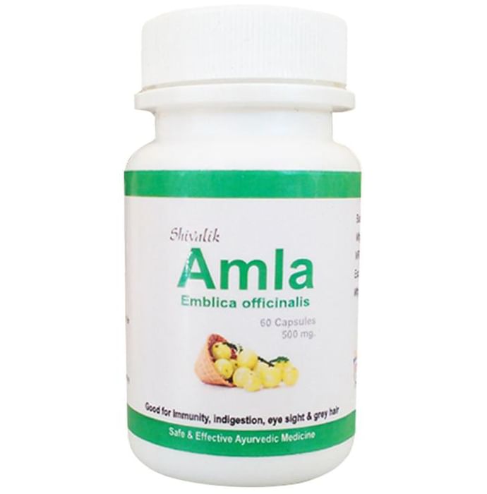 Shivalik Herbals Amla- Emblica officinalis 500mg Capsule