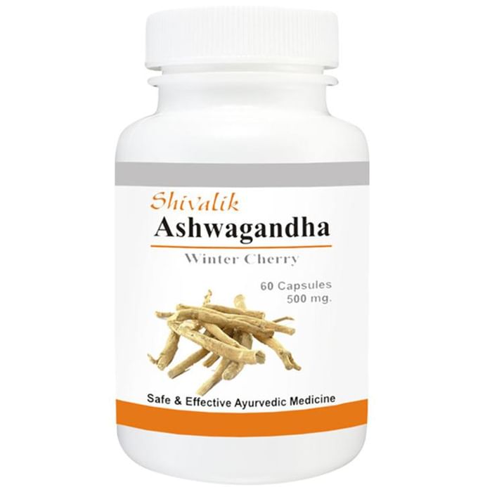 Shivalik Herbals Ashwagandha 500mg Capsule Pack of 2