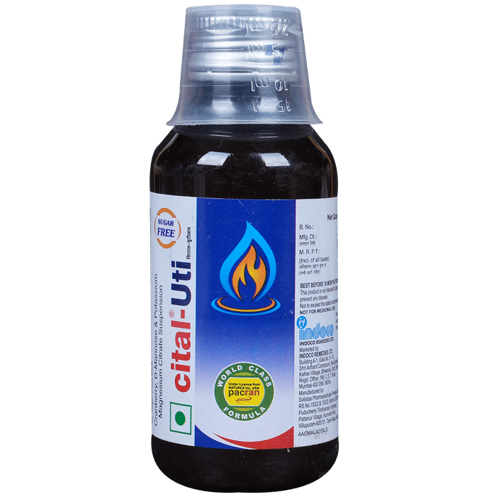 Cital-Uti Oral Suspension Sugar Free