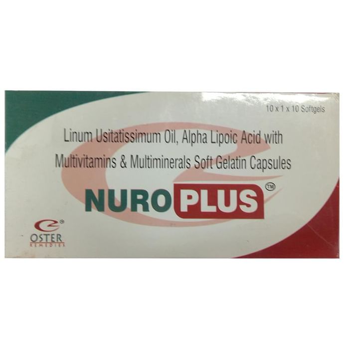 Nuroplus Soft Gelatin Capsule