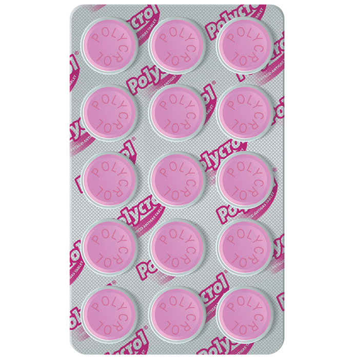 Polycrol Antacid Antigas Tablet (15 Each)