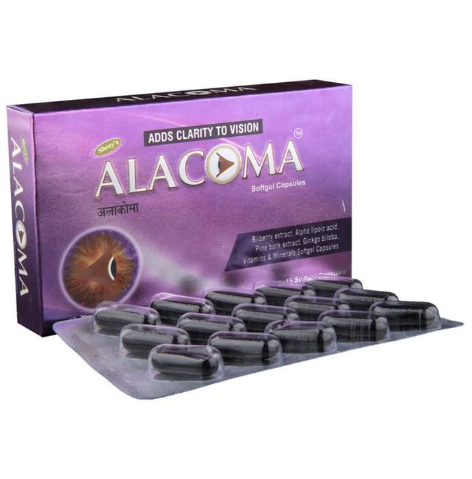 Shrey's Alacoma Softgel Capsules