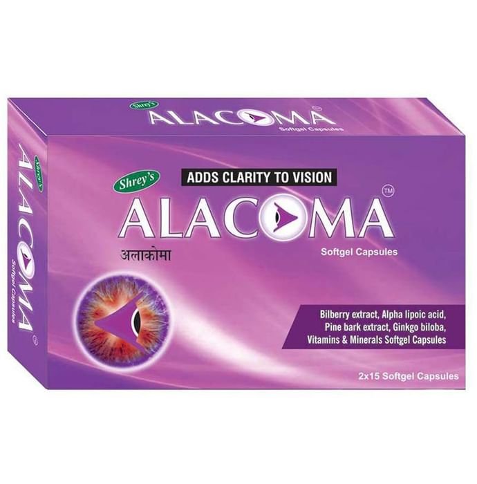 Shrey's Alacoma Softgel Capsules