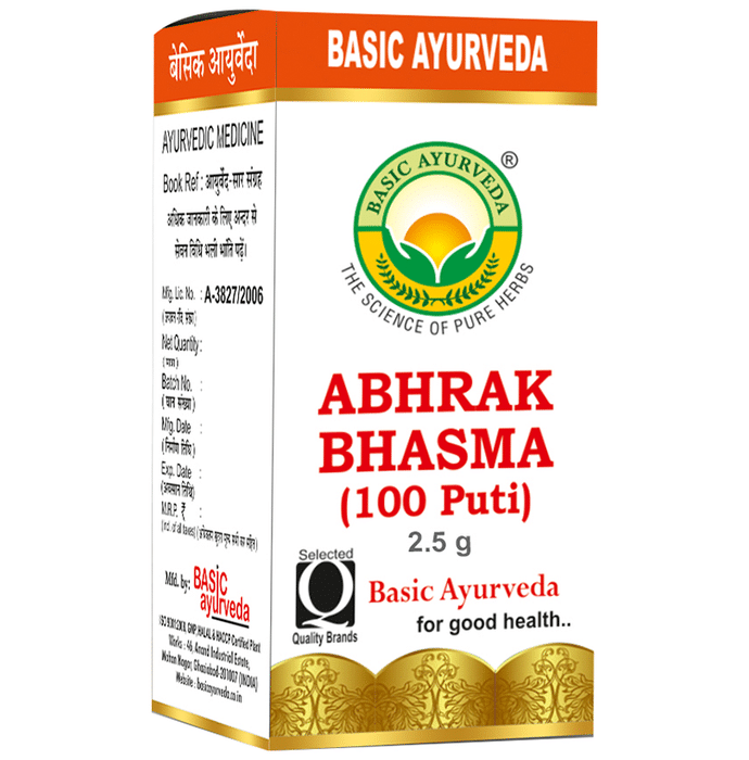 Basic Ayurveda Abhrak Bhasma (100 Puti)