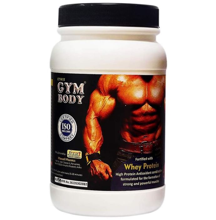 Ethix Gym Body Whey Protein Powder Chocolate