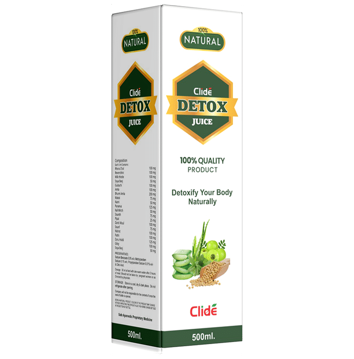 Clide 100% Natural Detox Juice