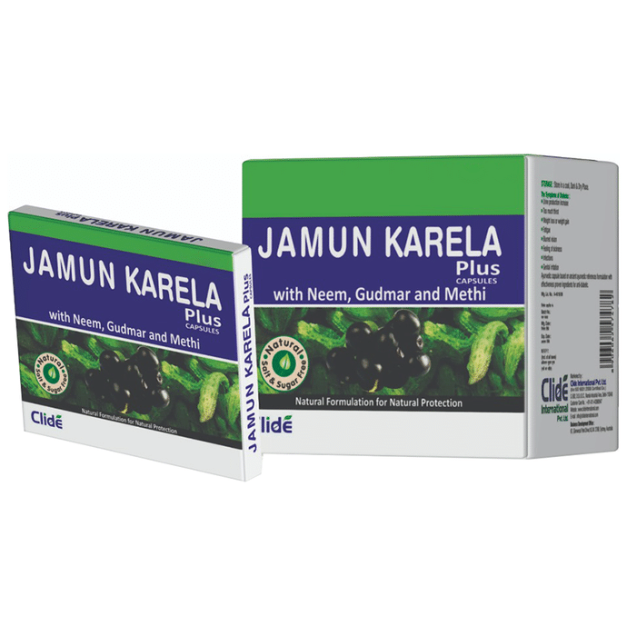 Clide Jamun Karela Plus Capsule
