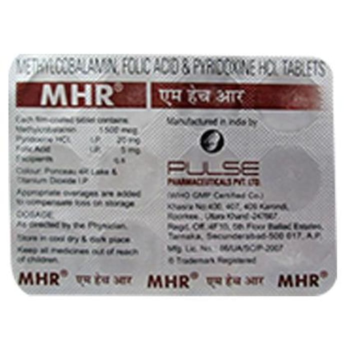 Mhr Tablet