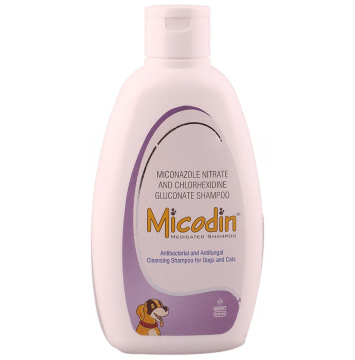 Micodin Medicated Cleansing Shampoo for Dogs and Cats