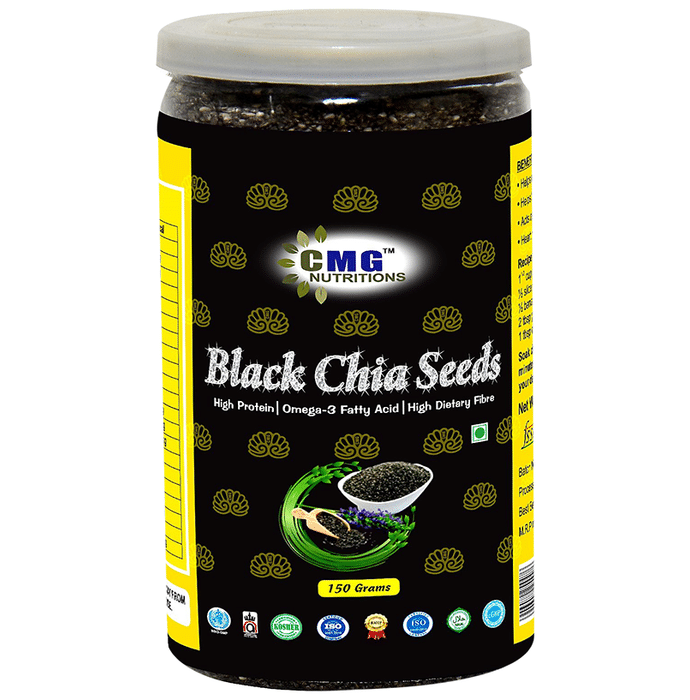 CMG Nutritions Black Chia Seeds