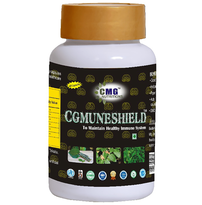 CMG Nutritions CgMuneshield Capsule To Maintain Healthy Immune System