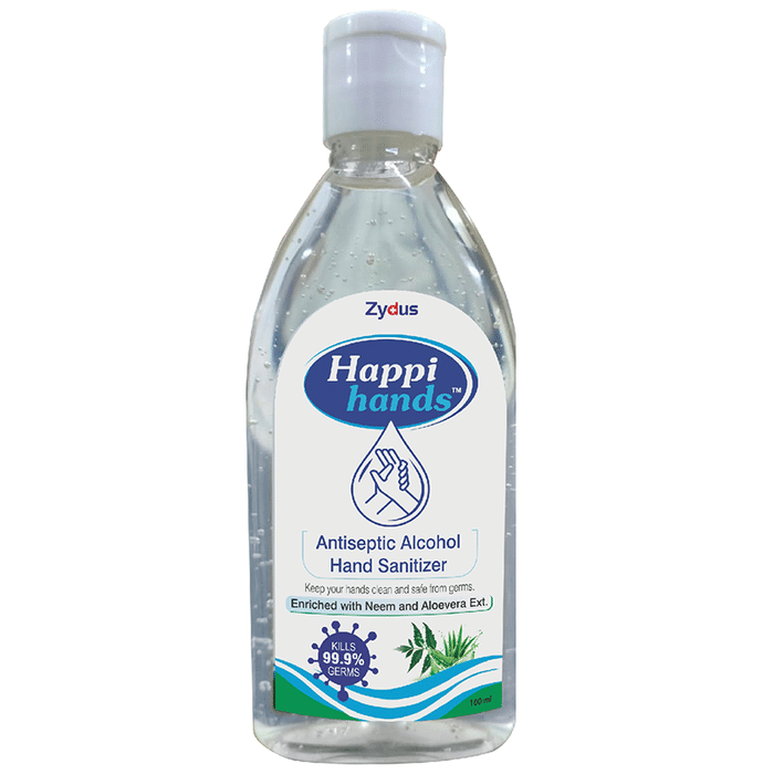 Happi Hands Antiseptic Alcohol Hand Sanitizer