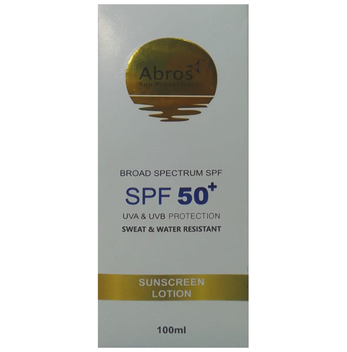 Abros Sun Protection Sunscreen Lotion SPF 50+